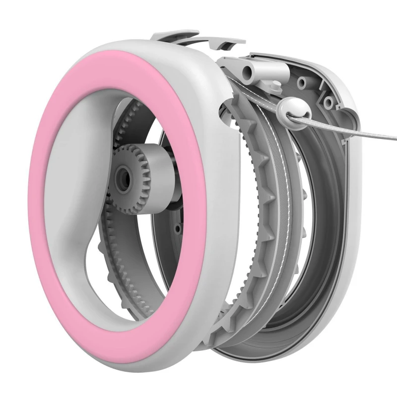 Λουρί Επαναφοράς WauDog Ring Shaped XS-M έως 40 kg  2,9m Pink ΣΚΥΛΟΙ