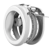 Λουρί Επαναφοράς WauDog Ring Shaped XS-M έως 40 kg  2,9m White ΣΚΥΛΟΙ