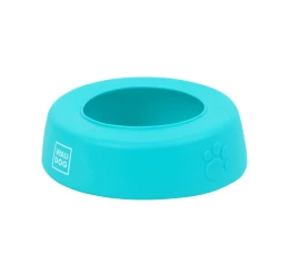Μπολ Φαγητού & Νερού για Σκύλους και Γάτες Waudog Silicone No Splash 1L Τιρκουάζ Μπολ Φαγητού & Νερού για Σκύλους και Γάτες Waudog Silicone No Splash 1L Τιρκουάζ