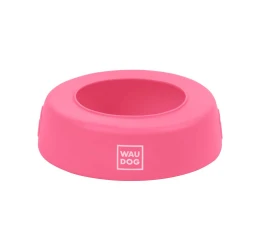 Μπολ Φαγητού & Νερού για Σκύλους και Γάτες Waudog Silicone No Splash 1L Ροζ Μπολ Φαγητού & Νερού για Σκύλους και Γάτες Waudog Silicone No Splash 1L Ροζ