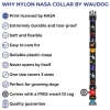 Περιλαίμιο WauDog Nasa Plastic 2x24-40cm με SmartID ΠΕΡΙΛΑΙΜΙΑ - ΟΔΗΓΟΙ - ΣΑΜΑΡΑΚΙΑ