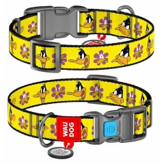 Περιλαίμιο WauDog Looney 1 Plastic Fastex 15mm x 23-35cm με SmartID Περιλαίμιο WauDog Looney 1 Plastic Fastex 15mm x 23-35cm με SmartID