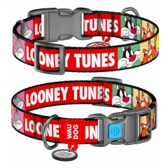 Περιλαίμιο WauDog Looney 2 Plastic Fastex 15mm x 23-35cm με SmartID Περιλαίμιο WauDog Looney 2 Plastic Fastex 15mm x 23-35cm με SmartID