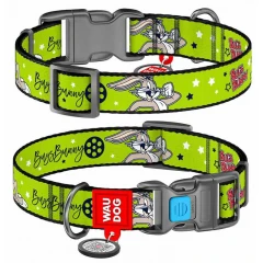 Περιλαίμιο WauDog Looney 5 Plastic Fastex 15mm x 23-35cm με SmartID Περιλαίμιο WauDog Looney 5 Plastic Fastex 15mm x 23-35cm με SmartID