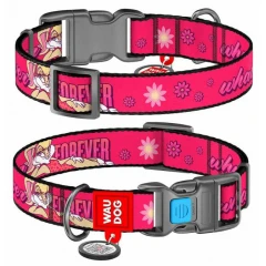 Περιλαίμιο WauDog Looney 6 Plastic Fastex 15mm x 23-35cm με SmartID Περιλαίμιο WauDog Looney 6 Plastic Fastex 15mm x 23-35cm με SmartID