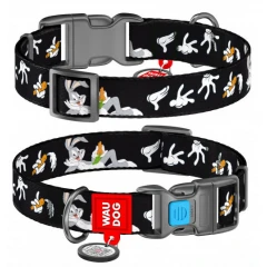 Περιλαίμιο WauDog Looney 7 Plastic Fastex 15mm x 23-35cm με SmartID Περιλαίμιο WauDog Looney 7 Plastic Fastex 15mm x 23-35cm με SmartID