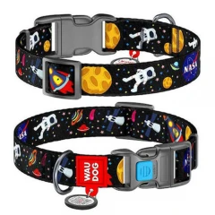 Περιλαίμιο WauDog Nasa Plastic 15mm x 23-35cm με SmartID Περιλαίμιο WauDog Nasa Plastic 15mm x 23-35cm με SmartID
