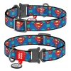 Περιλαίμιο WauDog Superman Logo Metal 2,5x31-49cm με SmartID ΠΕΡΙΛΑΙΜΙΑ - ΟΔΗΓΟΙ - ΣΑΜΑΡΑΚΙΑ