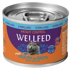 Wellfed Weight Control Poultry With Millet 200gr Wellfed Weight Control Poultry With Millet 200gr