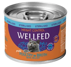 Wellfed Weight Control Poultry With Millet 200gr Wellfed Weight Control Poultry With Millet 200gr