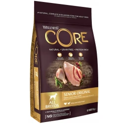 Wellness Core Senior Γαλοπούλα & Κοτόπουλο 10kg Wellness Core Senior Γαλοπούλα & Κοτόπουλο 10kg