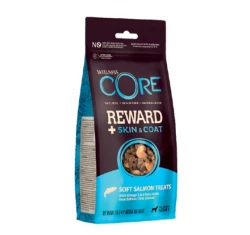 Λιχουδιές Wellness Core Grain Free Skin and Coat 170gr με σολομό Λιχουδιές Wellness Core Grain Free Skin and Coat 170gr με σολομό