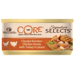 Wellness Core Signature Select Chunky Κοτόπουλο & Γαλοπούλα σε σάλτσα 24 x 79gr Wellness Core Signature Select Chunky Κοτόπουλο & Γαλοπούλα σε σάλτσα 24 x 79gr