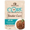 Wellness Core Tender Cuts Fillets Κοτόπουλο & Σολομό σε σάλτσα 24 x 85gr ΥΓΡΗ ΤΡΟΦΗ -  ΚΟΝΣΕΡΒΕΣ ΓΑΤΑΣ