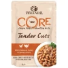 Wellness Core Tender Cuts Fillets Κοτόπουλο & Γαλοπούλα σε σάλτσα 24 x 85gr  ΥΓΡΗ ΤΡΟΦΗ -  ΚΟΝΣΕΡΒΕΣ ΓΑΤΑΣ