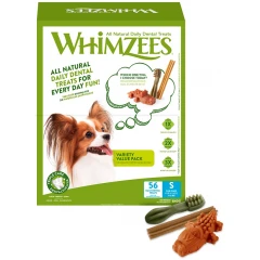 Λιχουδιές Whimzees Value Box - Toothbrush - Sticks - Alligators 56τεμ S