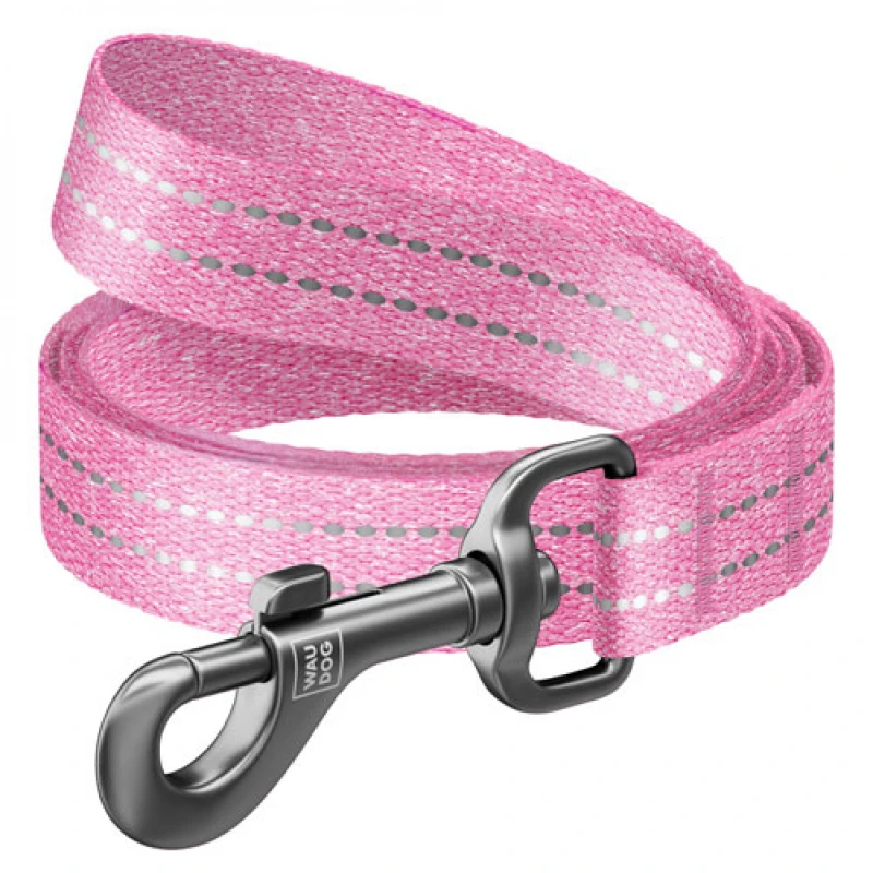 Οδηγός Waudog Reflective Pink S 15mm x 500cm Σκύλοι