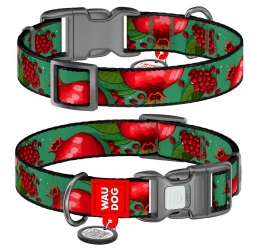 Περιλαίμιο WauDog Grenades Plastic Fastex S 15mm x 25-35cm με SmartID