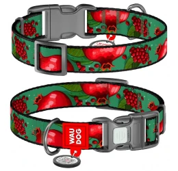 Περιλαίμιο WauDog Grenades Plastic Fastex M 20mm x 28-40cm με SmartID