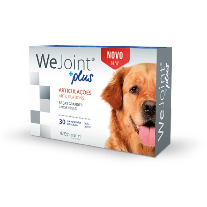 Συμπλήρωμα Διατροφής Χονδροπροστατευτικό για Σκύλους Wejoint Plus Large Breed 30 Δισκία ΣΚΥΛΟΙ