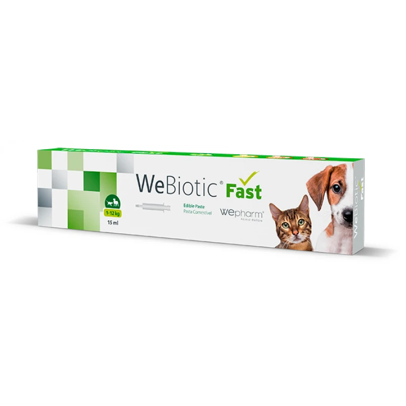 Συμπλήρωμα Διατροφής για Σκύλους και Γάτες Webiotic Fast Small Breed Αντιδιαρροικό 15ml ΣΚΥΛΟΙ