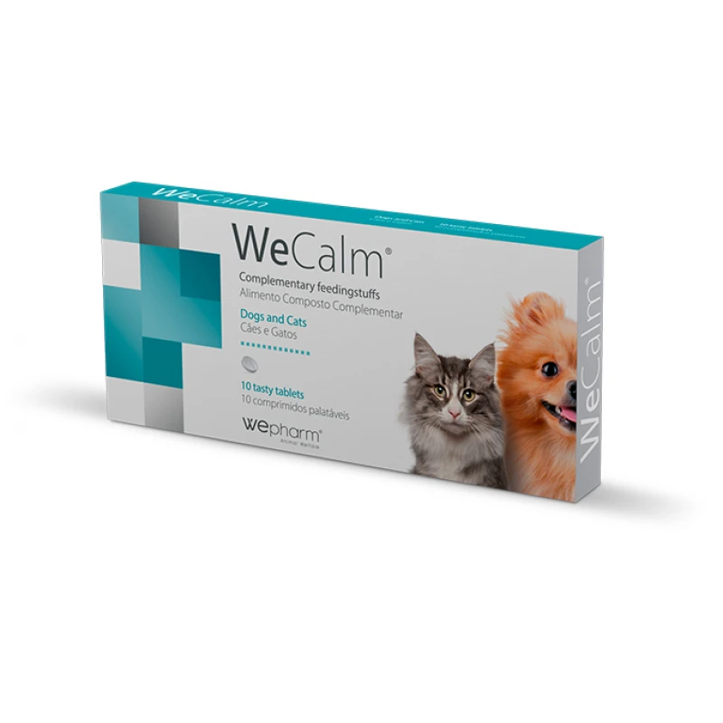 Συμπλήρωμα Διατροφής για Σκύλους και Γάτες Wecalm για το Στρες 10 Δισκία ΣΚΥΛΟΙ