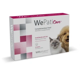 Συμπλήρωμα Διατροφής Υπατοπροστατευτικό για Σκύλους και Γάτες Wepaticare Small Breeds 30 Δισκία