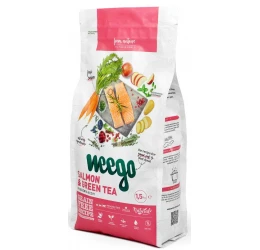 Weego Cat Food Grain Free Sterilized Salmon & Green Tea 1,5kg + Δώρο Μαντηλάκια Καθαρισμού Sleepy 60τμχ  Weego Cat Food Grain Free Sterilized Salmon & Green Tea 1,5kg + Δώρο Μαντηλάκια Καθαρισμού Sleepy 60τμχ