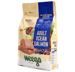 Weego Dog Adult Ocean Salmon Grain Free 10kg + Δώρο Μαντηλάκια Καθαρισμού Sleepy 60τμχ  Weego Dog Adult Ocean Salmon Grain Free 10kg + Δώρο Μαντηλάκια Καθαρισμού Sleepy 60τμχ