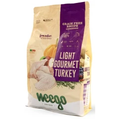 Weego Dog Light Gourmet Turkey Grain Free 10kg + Δώρο Μαντηλάκια Καθαρισμού Sleepy 60τμχ  Weego Dog Light Gourmet Turkey Grain Free 10kg + Δώρο Μαντηλάκια Καθαρισμού Sleepy 60τμχ