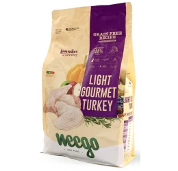 Weego Dog Light Gourmet Turkey Grain Free 10kg + Δώρο Μαντηλάκια Καθαρισμού Sleepy 60τμχ  Weego Dog Light Gourmet Turkey Grain Free 10kg + Δώρο Μαντηλάκια Καθαρισμού Sleepy 60τμχ