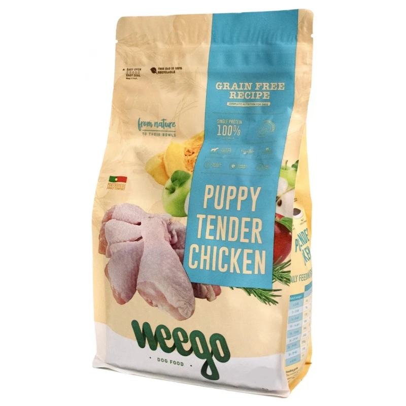 Weego Dog Puppy Tender Chicken Grain Free 2kg Σκύλοι