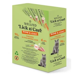 Λιχουδιά Γάτας Wellfed Lick N' Care Bone & Joint (24x15gr) 360gr Λιχουδιά Γάτας Wellfed Lick N' Care Bone & Joint (24x15gr) 360gr
