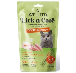 Λιχουδιά Γάτας Wellfed Lick N' Care Bone & Joint (6x15gr) 90gr Λιχουδιά Γάτας Wellfed Lick N' Care Bone & Joint (6x15gr) 90gr