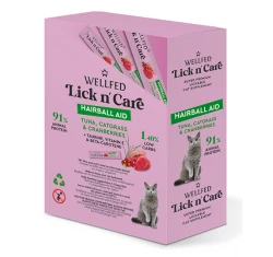 Λιχουδιά Γάτας Wellfed Lick N' Care Hairball Aid (24x15gr) 360gr Λιχουδιά Γάτας Wellfed Lick N' Care Hairball Aid (24x15gr) 360gr