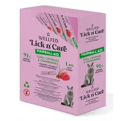 Λιχουδιά Γάτας Wellfed Lick N' Care Hairball Aid (24x15gr) 360gr Λιχουδιά Γάτας Wellfed Lick N' Care Hairball Aid (24x15gr) 360gr