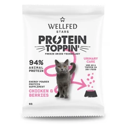 Συμπλήρωμα Διατροφής Wellfed F.D. Protein Toppin' Chicken & Berries 6gr Συμπλήρωμα Διατροφής Wellfed F.D. Protein Toppin' Chicken & Berries 6gr