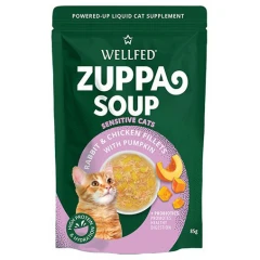 Συμπλήρωμα - Σούπα Γάτας Pet Interest Wellfed Zuppa Soup Rabbit, Chicken & Pumpkin 85gr