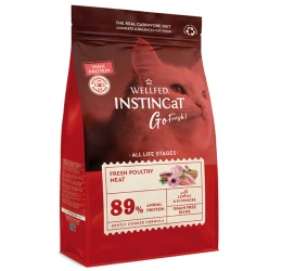 Wellfed Instincat Go Fresh All Life Stages High Protein Poultry 1,8kg + Δώρο 300gr 