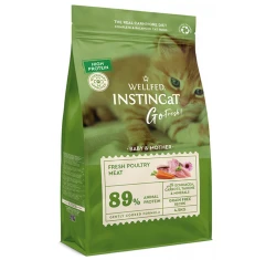 Wellfed Instincat Go Fresh Mother and Baby High Protein Poultry 4,5kg + Δώρο 600gr