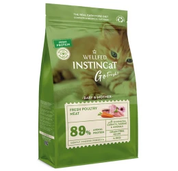 Wellfed Instincat Go Fresh Mother and Baby High Protein Poultry 4,5kg + Δώρο 600gr