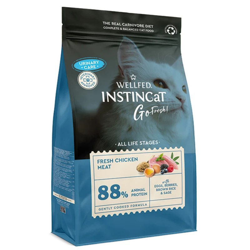 Wellfed Instincat Go Fresh Urinary Chicken 300gr Γάτες Wellfed Instincat Go Fresh Urinary Chicken 300gr Γάτες
