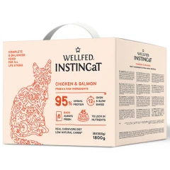 Wellfed Instincat S.O.B. All Life Stages Chicken & Salmon 1,8kg (6x300gr) Wellfed Instincat S.O.B. All Life Stages Chicken & Salmon 1,8kg (6x300gr)