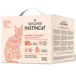Wellfed Instincat S.O.B. All Life Stages Chicken & Salmon 1,8kg (6x300gr) Wellfed Instincat S.O.B. All Life Stages Chicken & Salmon 1,8kg (6x300gr)