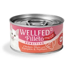 Υγρή τροφή Γάτας Wellfed Cat Filleto Meze Sensitive 70gr Υγρή τροφή Γάτας Wellfed Cat Filleto Meze Sensitive 70gr