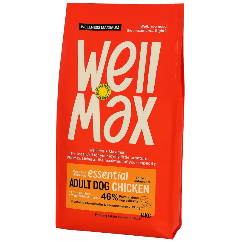 Ξηρά Τροφή Σκύλου Wellmax Essential Adult Chicken 14kg Σκύλοι Ξηρά Τροφή Σκύλου Wellmax Essential Adult Chicken 14kg Σκύλοι
