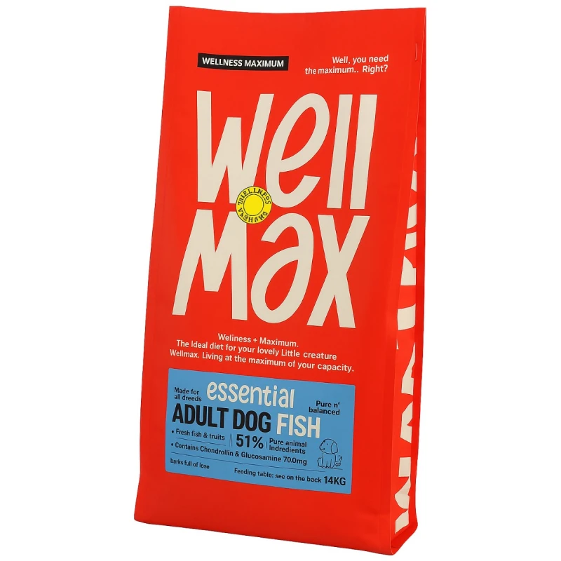 Ξηρά Τροφή Σκύλου Wellmax Essential Adult Fish 14kg Σκύλοι Ξηρά Τροφή Σκύλου Wellmax Essential Adult Fish 14kg Σκύλοι