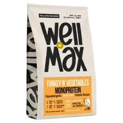 Ξηρά Τροφή Σκύλου Wellmax Grain Free Adult Turkey Monoprotein 2kg