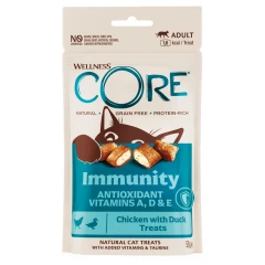 Λιχουδιές Γάτας Wellness Core Immunity Chicken with Duck 50gr