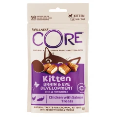 Λιχουδιές Γάτας Wellness Core Kitten Chicken with Salmon 50gr